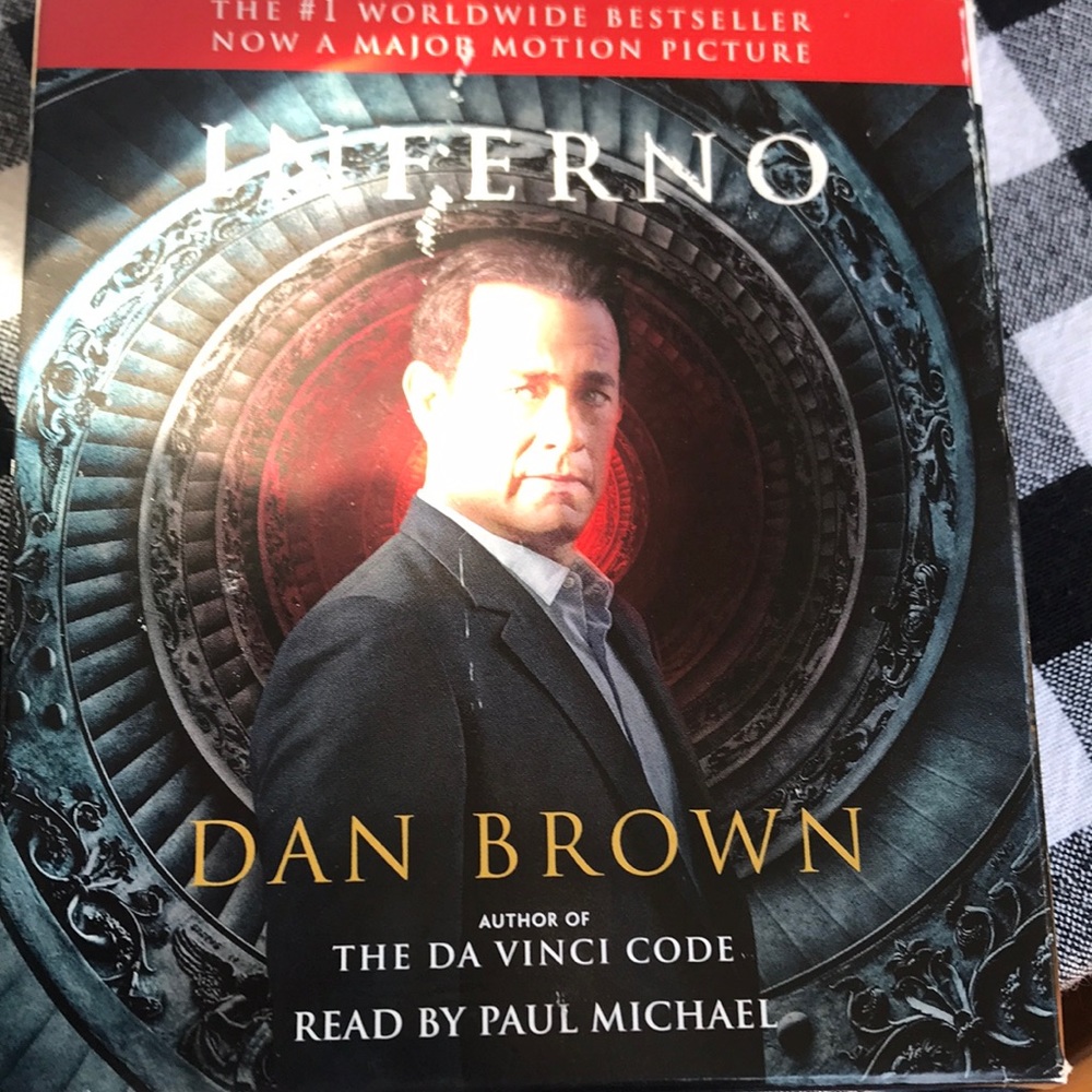 Inferno by Dan Brown 2016 Book on CD’s. 6 Compact Disc Set
